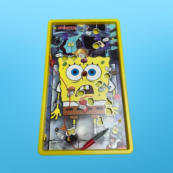 Nickelodeon Hasbro SpongeBob Square Pants Operation Game Complete - Picture 3 of 8